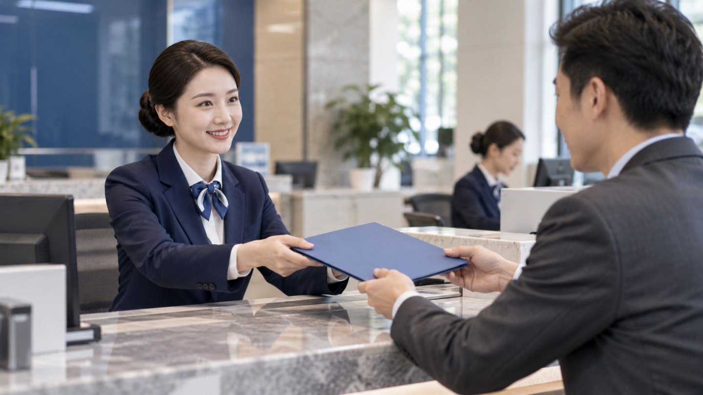 银行开户协助服务示意图